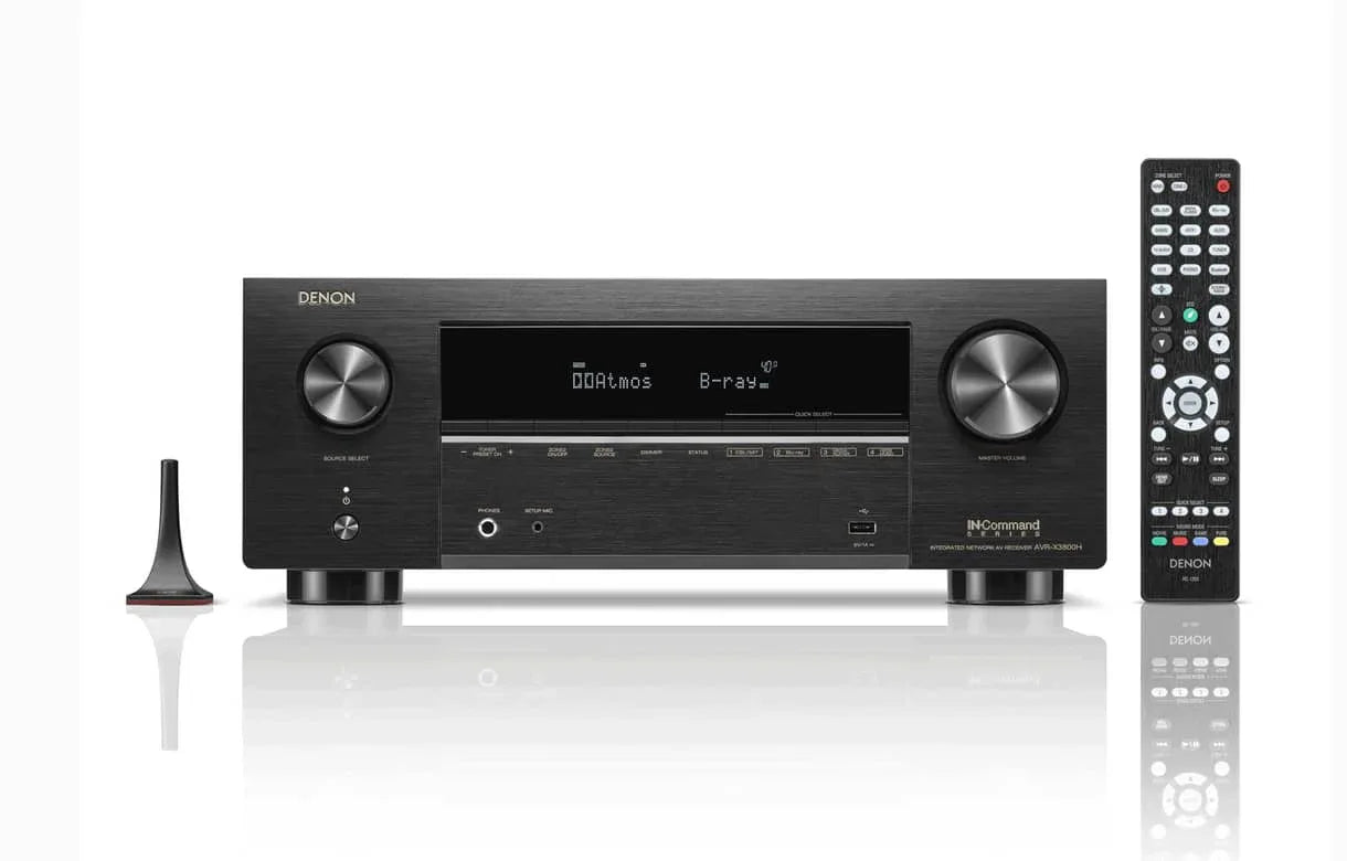Denon AVC-X3800H 9.4 Channel 8K Home Theater Receiver — ProHiFi India