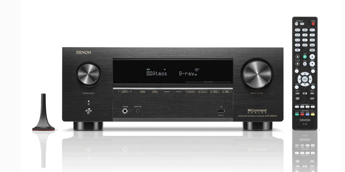 Denon AVC-X3800H 9.4 Channel 8K Home Theater Receiver — ProHiFi India