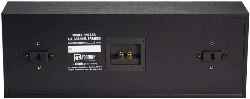 BIC America Formula Series FH6-LCR All Channel Bookshelf Surround Speaker - ProHiFi India