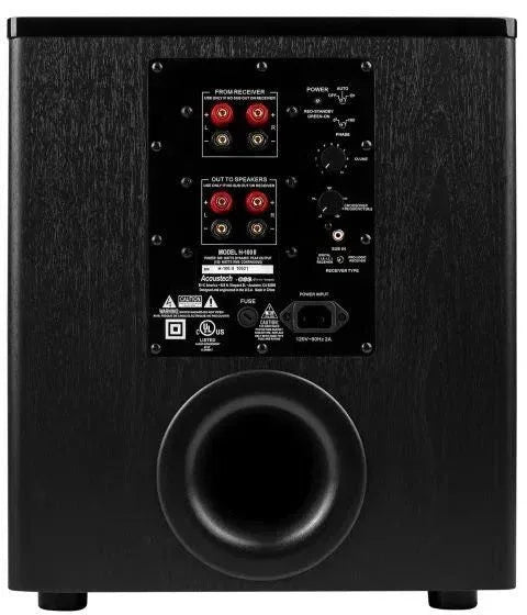 BIC America Acoustech H-100II 150W RMS 12” Front Firing Powered Subwoofer - ProHiFi India