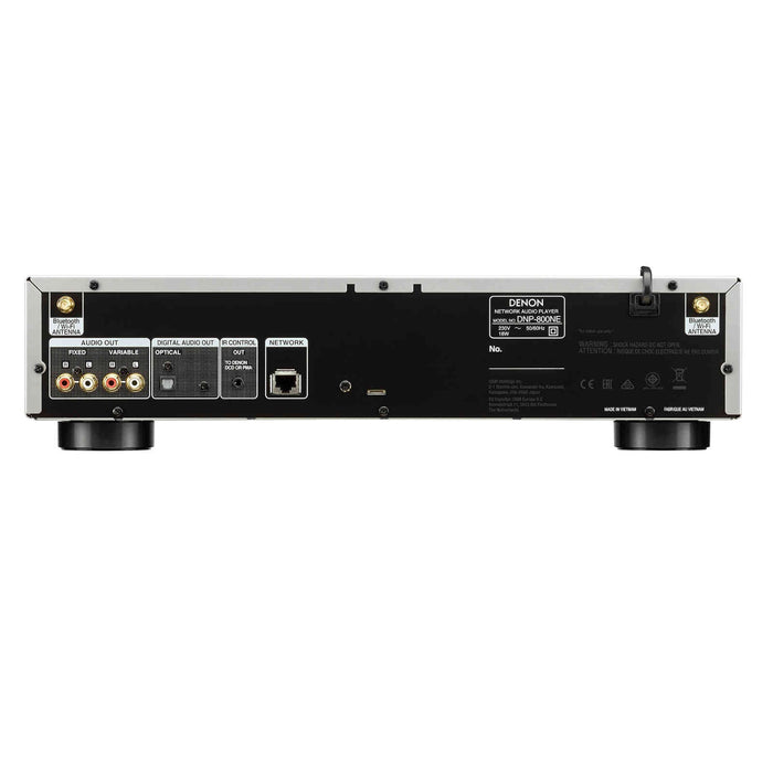 Denon DNP-800NE Network Audio Player - Rear View