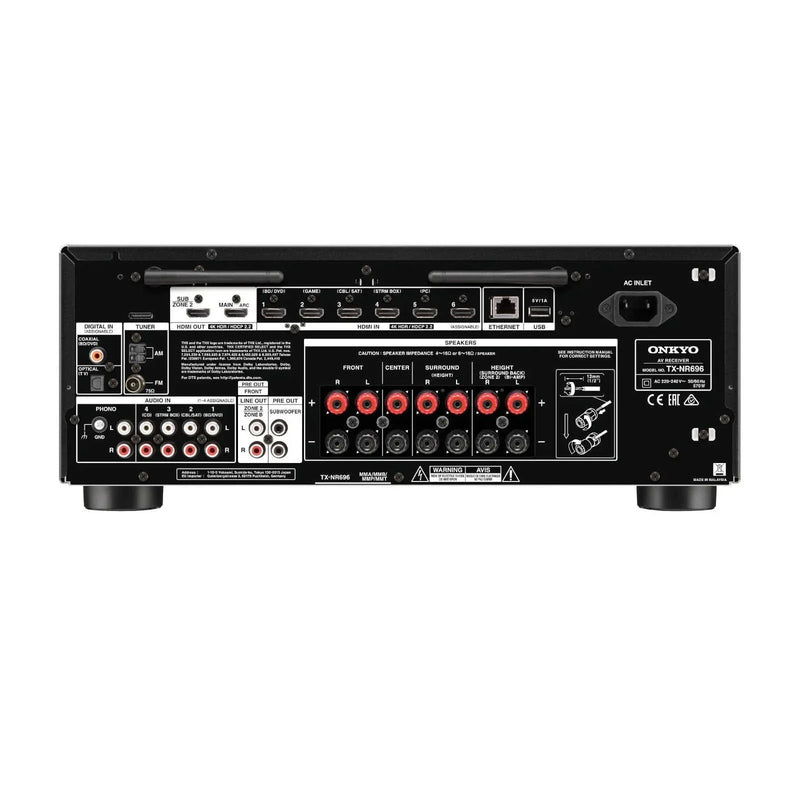 Onkyo TX-NR-696 7.2-Channel Network AV Receiver - ProHiFi India