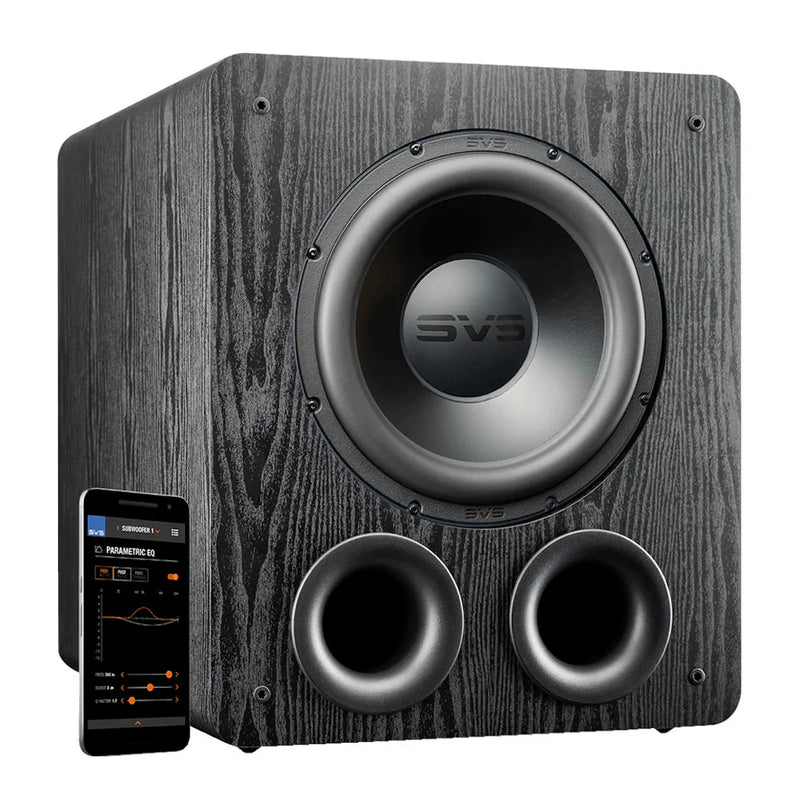 SVS Sound PB-2000 Pro 12-inch 550W RMS Powered Subwoofer with App Control - Black - ProHiFi India