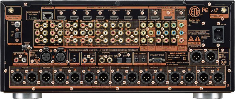 Marantz AV8805 AV Pre-Amplifier - 13.2 Ch. Surround 4K with HEOS - ProHiFi India